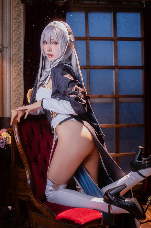 [ElyEE子] [27P+13V – 205.71MB] HOLOLIVE – 白银诺艾尔 修女-幻梦社